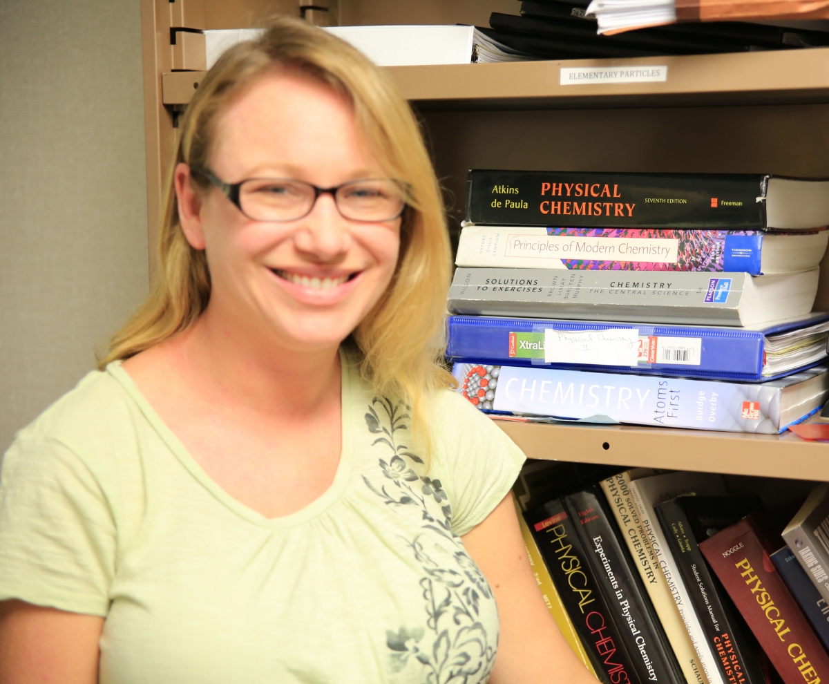 Christina Bauer, Whittier College Faculty, Chemistry, Physical Chemistry