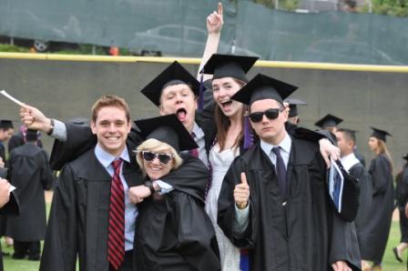 Whittier grads celebrate