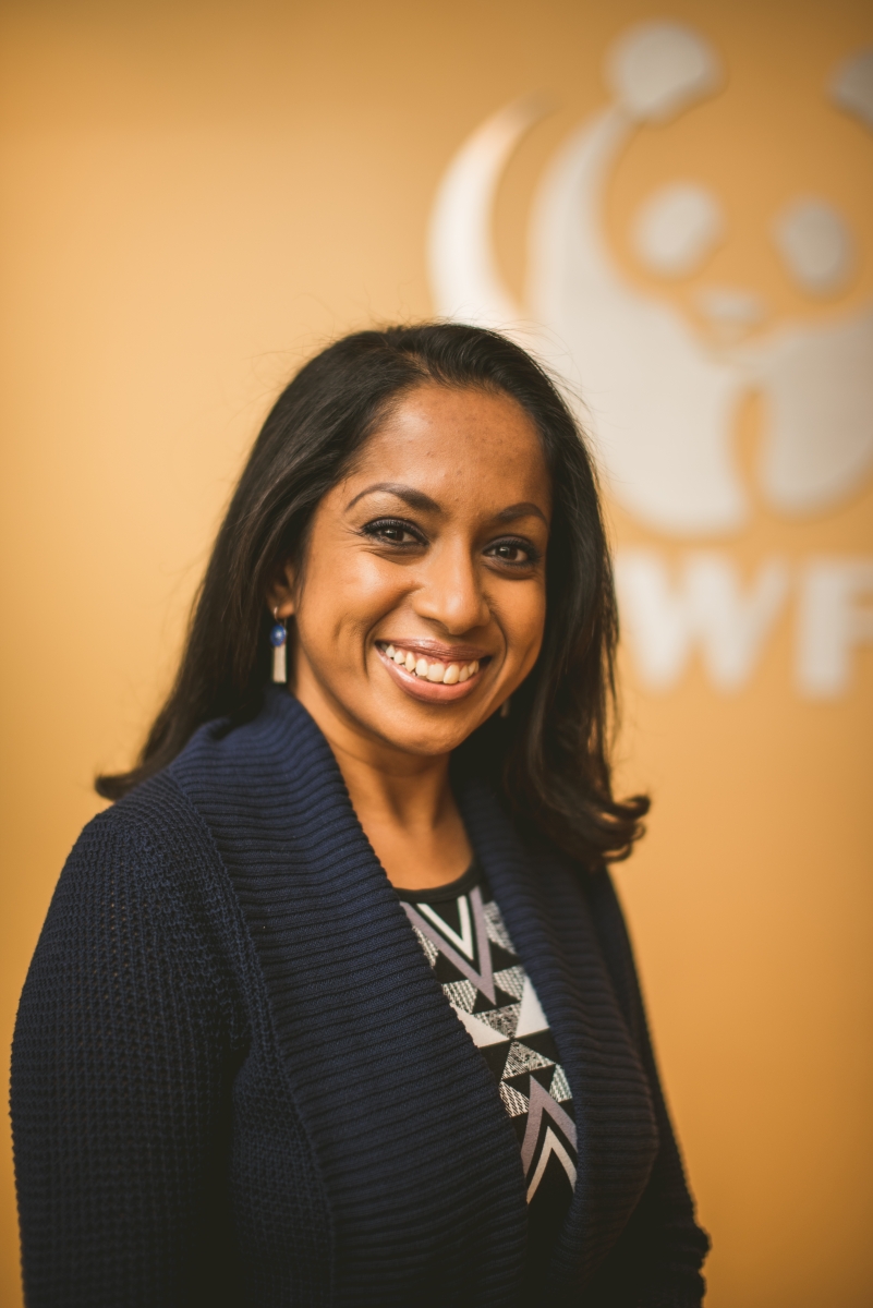 Nilanga Jayasinghe, Whittier College alumna, class 2001, WWF