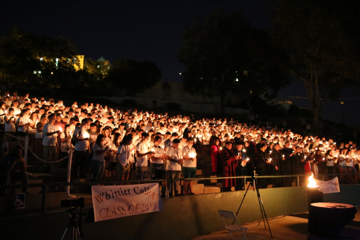 Whittier College, Class of 2019, President's Convocation