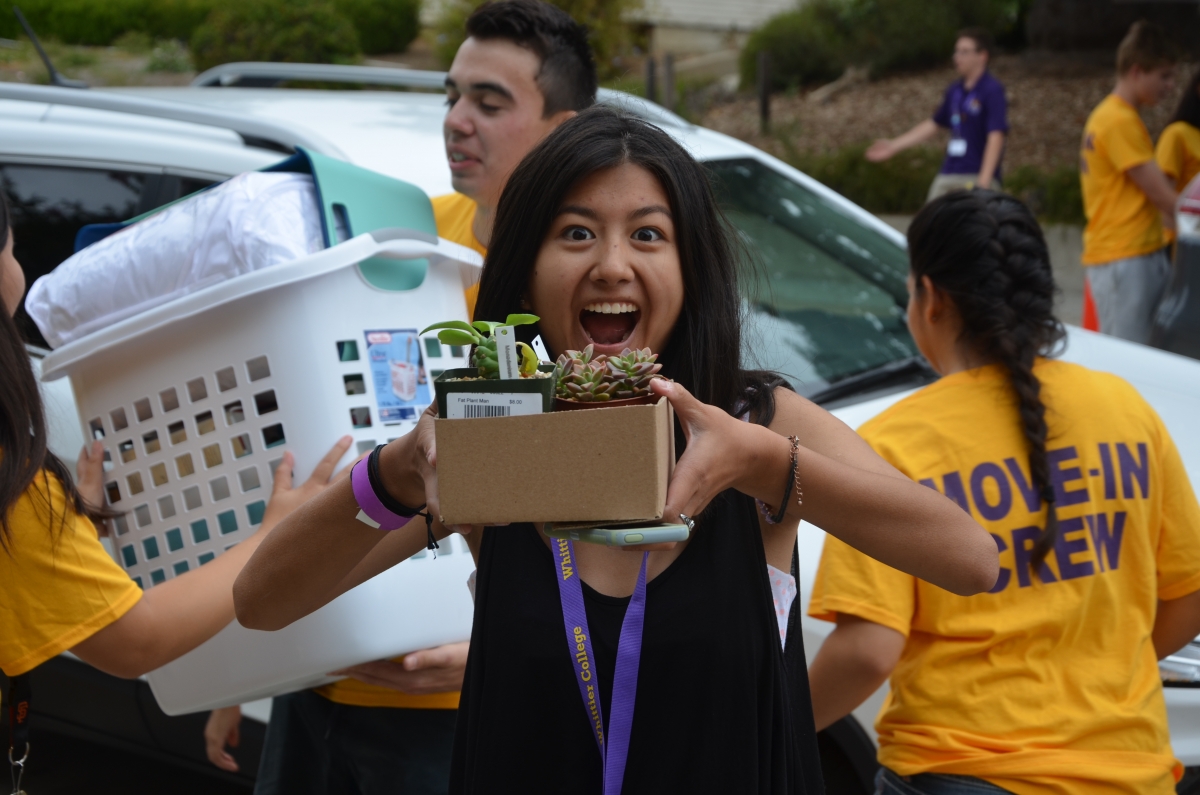 Class of 2020, Move In Day, First Year Student