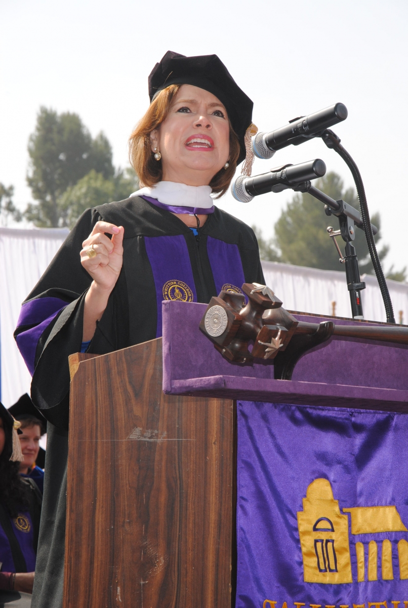 Maria Contreras Sweet, Commencement Speaker, Class of 2016