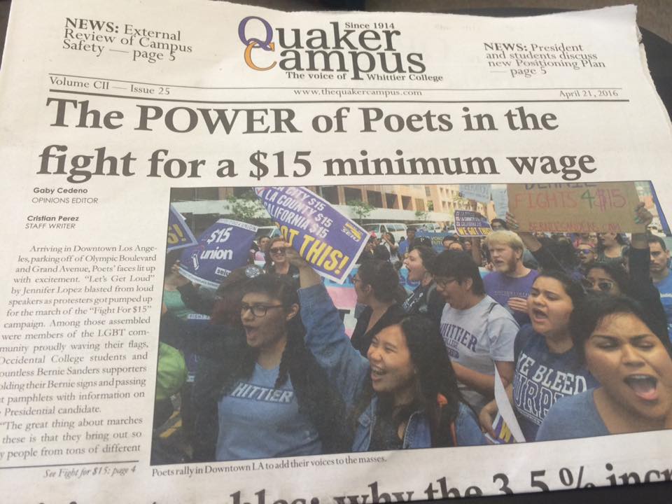 Quaker Campus, Student Newspaper