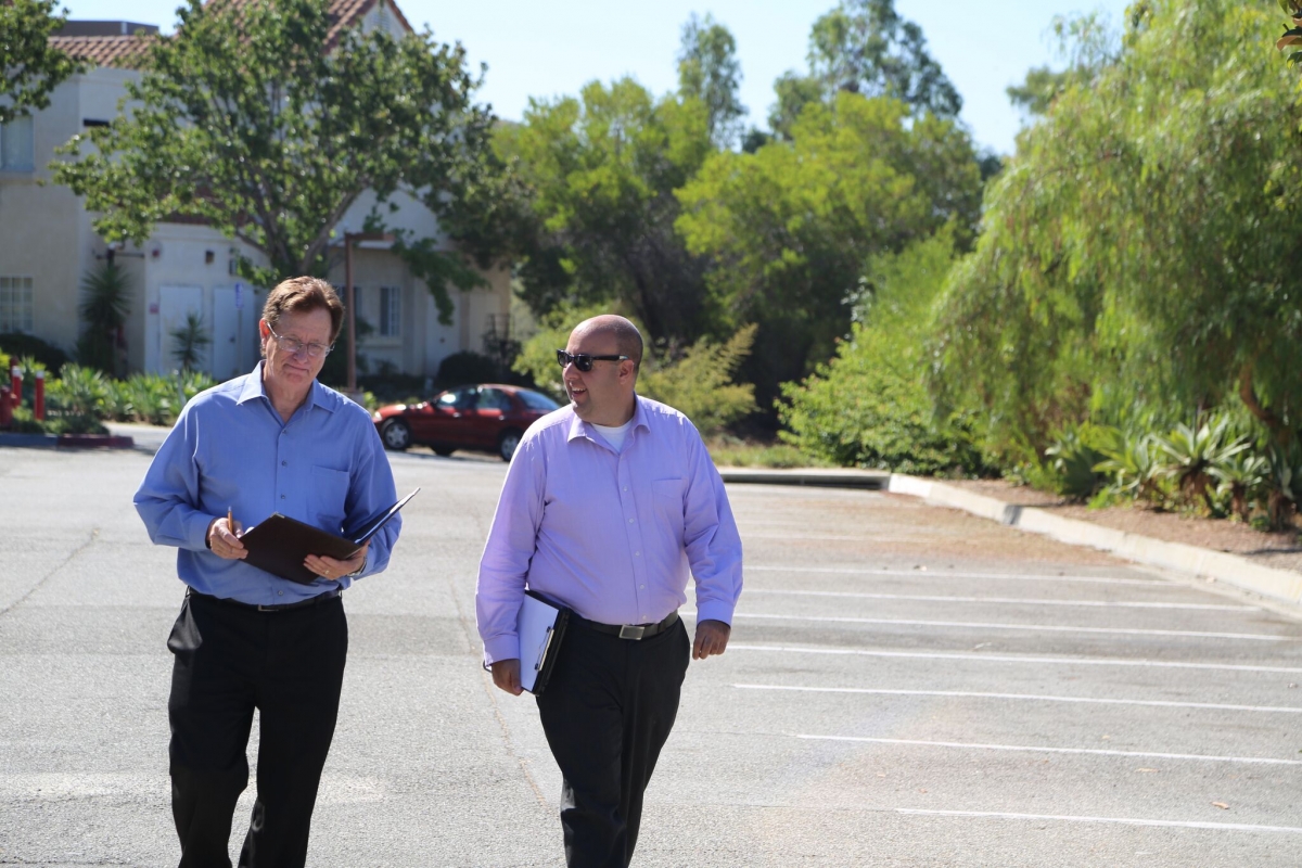 Josh Hartman, Associate Dean of Students, Whittier College campus