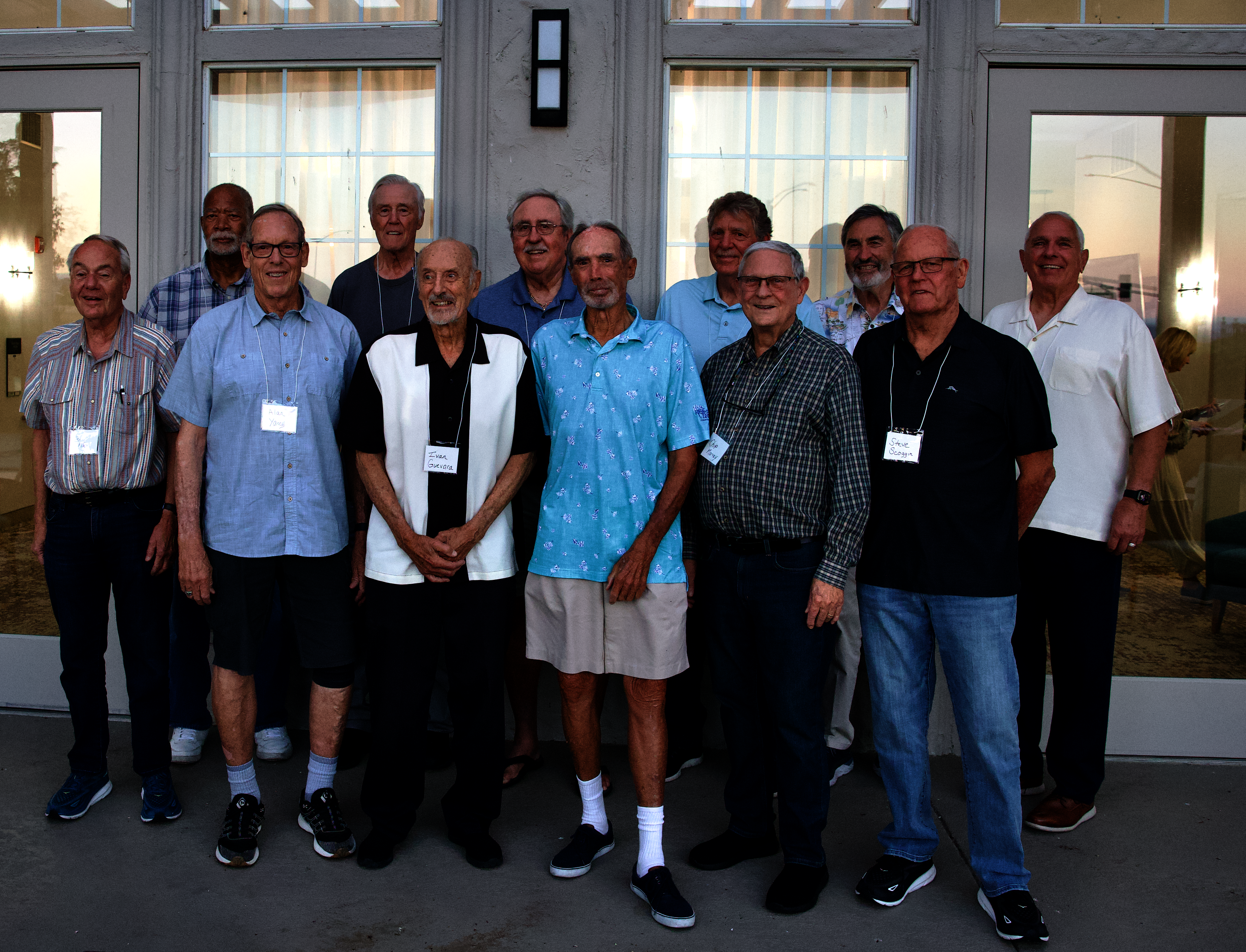 Former coach Ivan Guevara ’59 hosts a reunion from three teams from Whittier’s 1968-71 rosters.