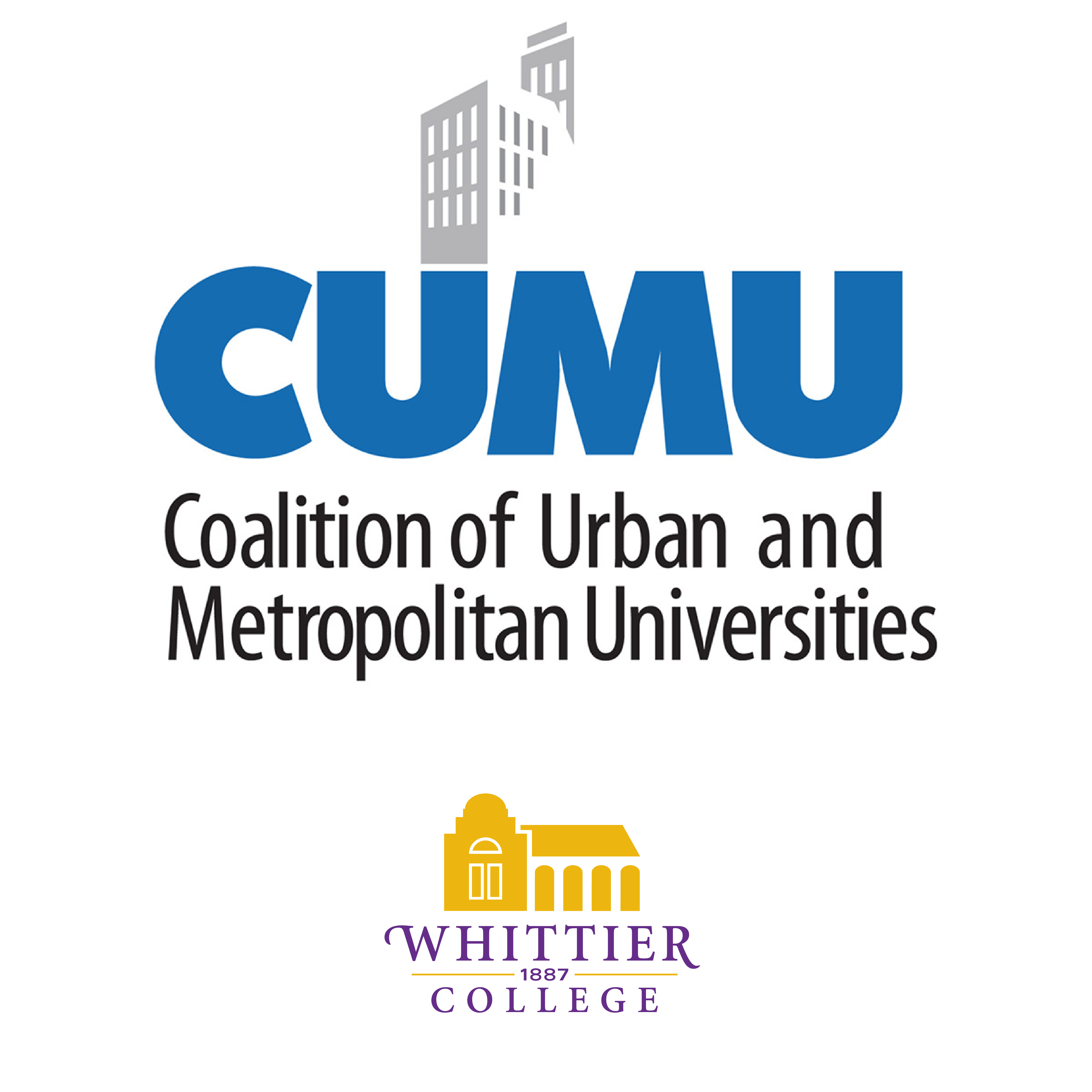 Coalition of Urban and Metropolitan Universities and Whittier College logo