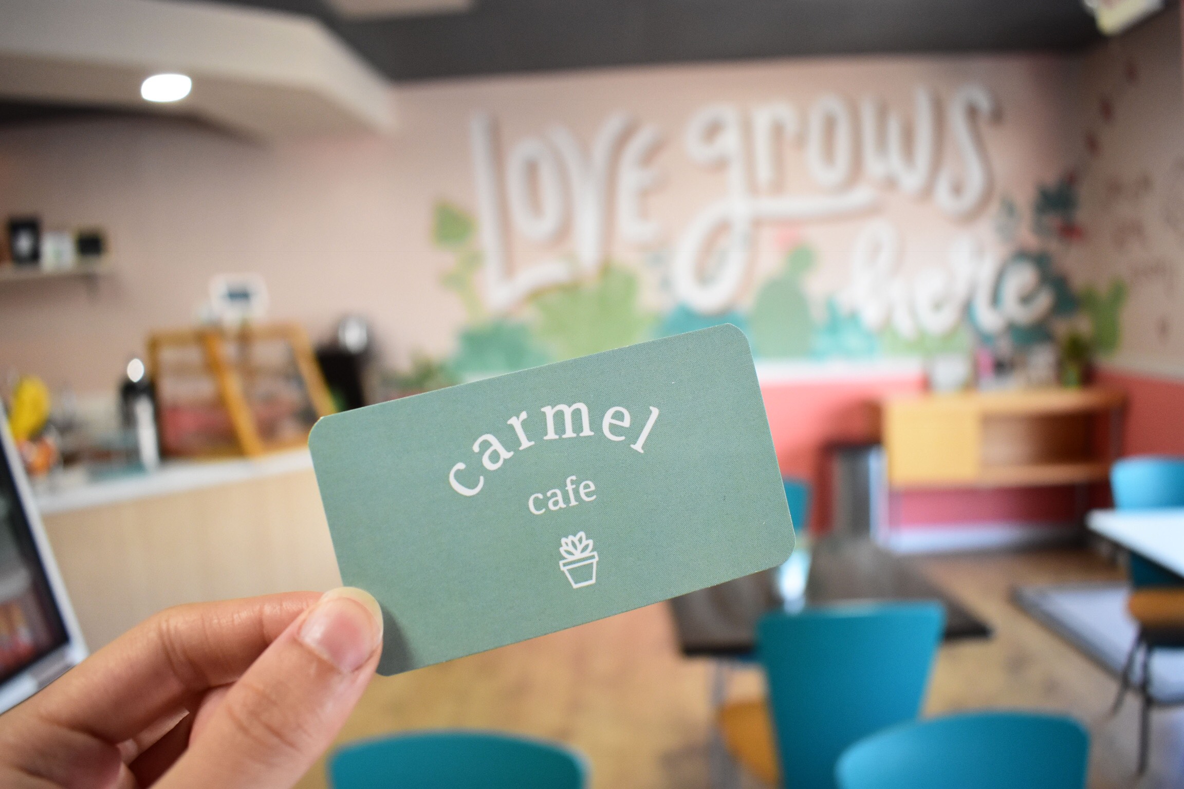 Carmel Cafe and Logo