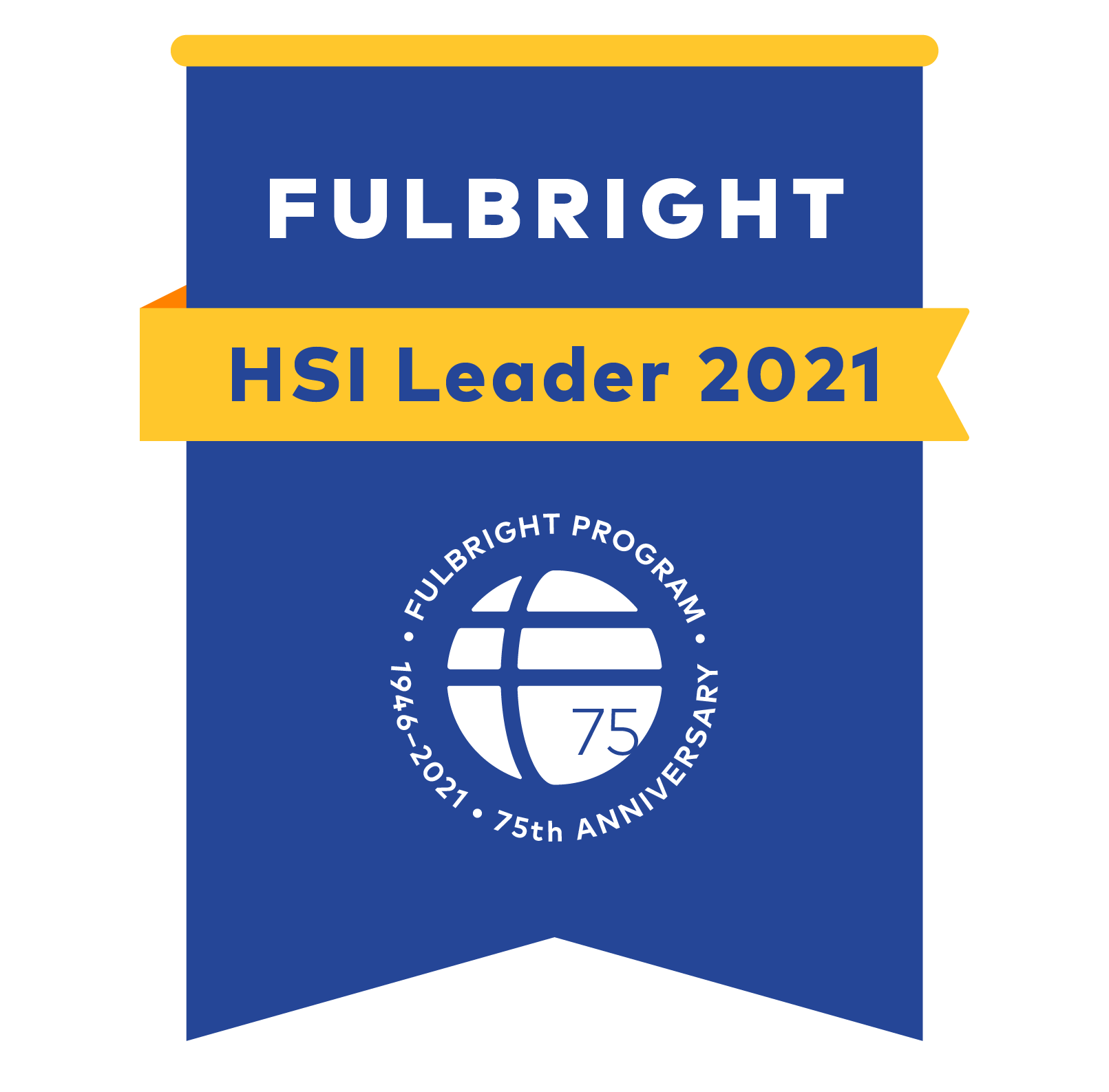 Fulbright HIS badge