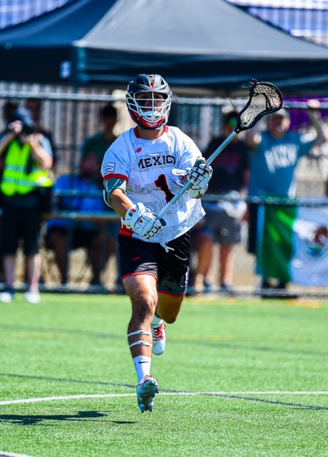 Matt Hernandez ’16 is a captain for Mexico’s men’s national lacrosse team. While at Whittier, Hernandez was part of the men’s lacrosse team that played in the NCAA tournament. | Courtesy Matt Hernandez