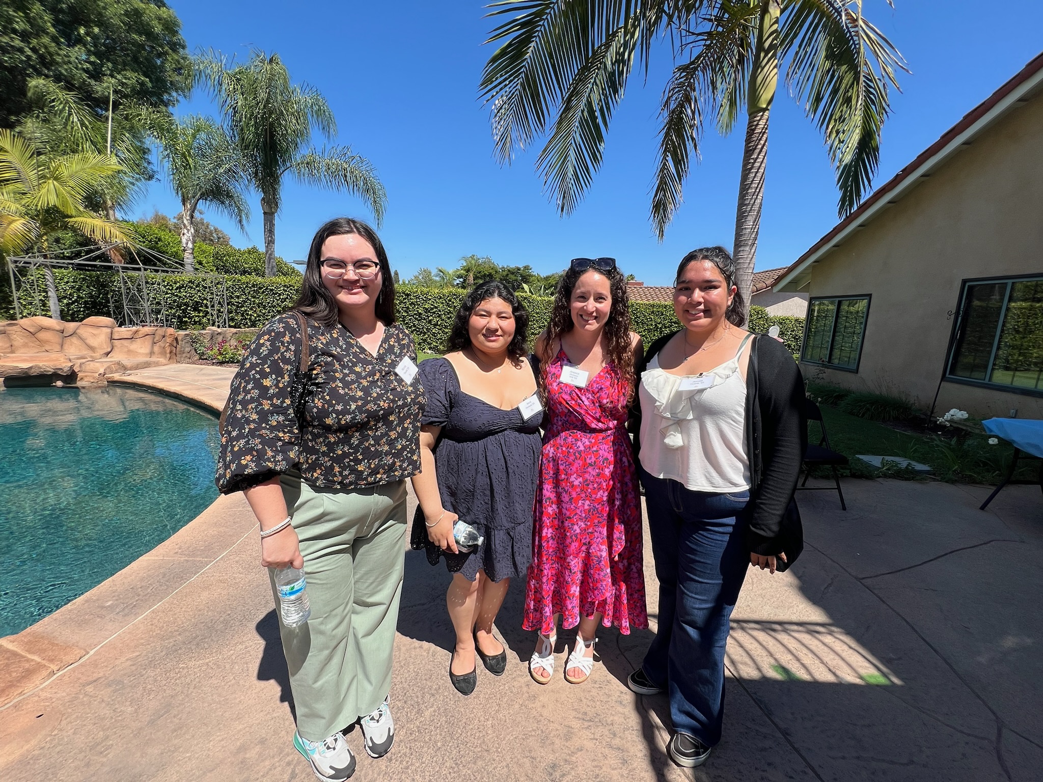Jessica (Robledo) Will ’05 hosted the Orange County Poet4Life Tour stop at her home in Yorba Linda.