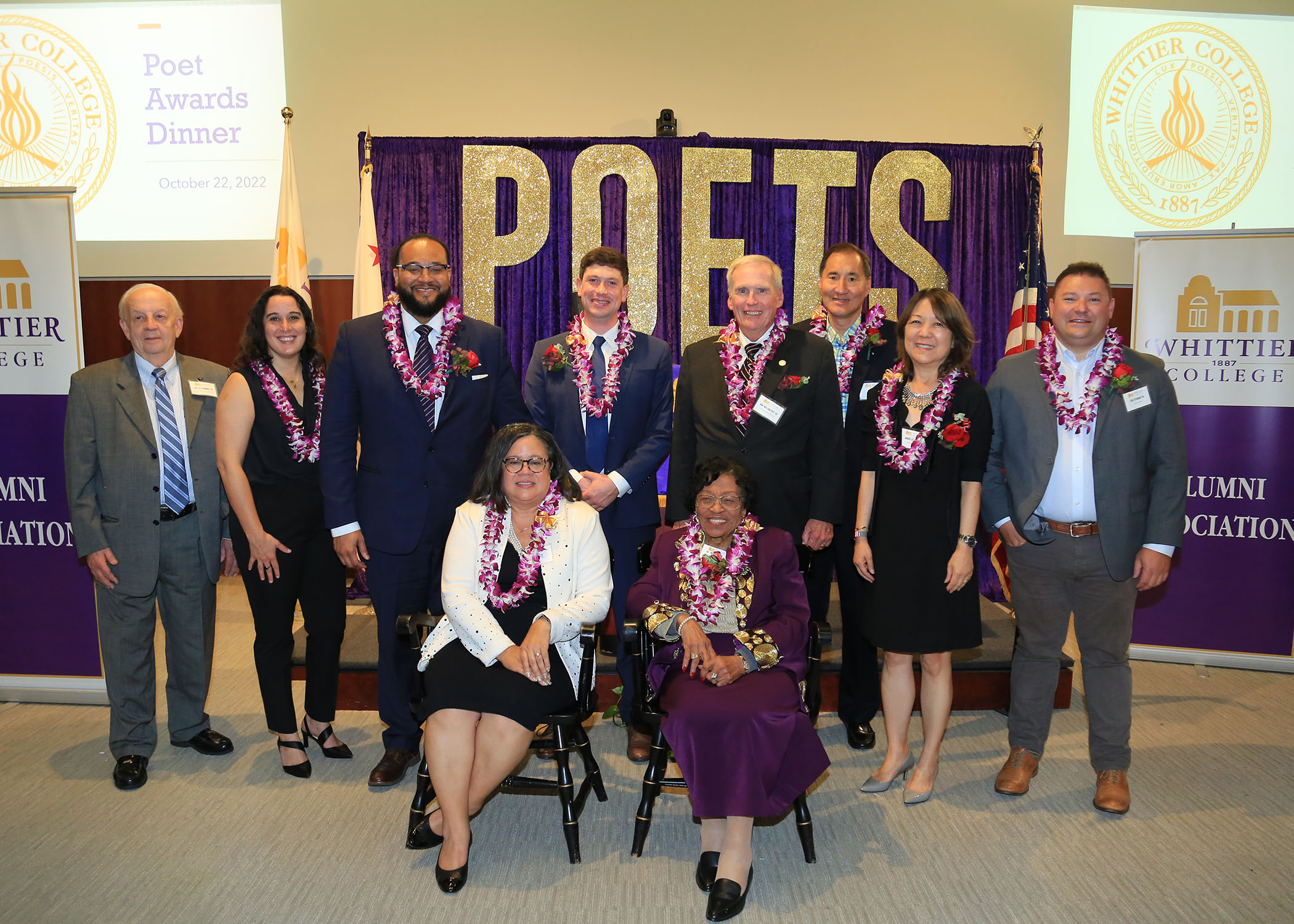 Whittier College Poet Award Awardees