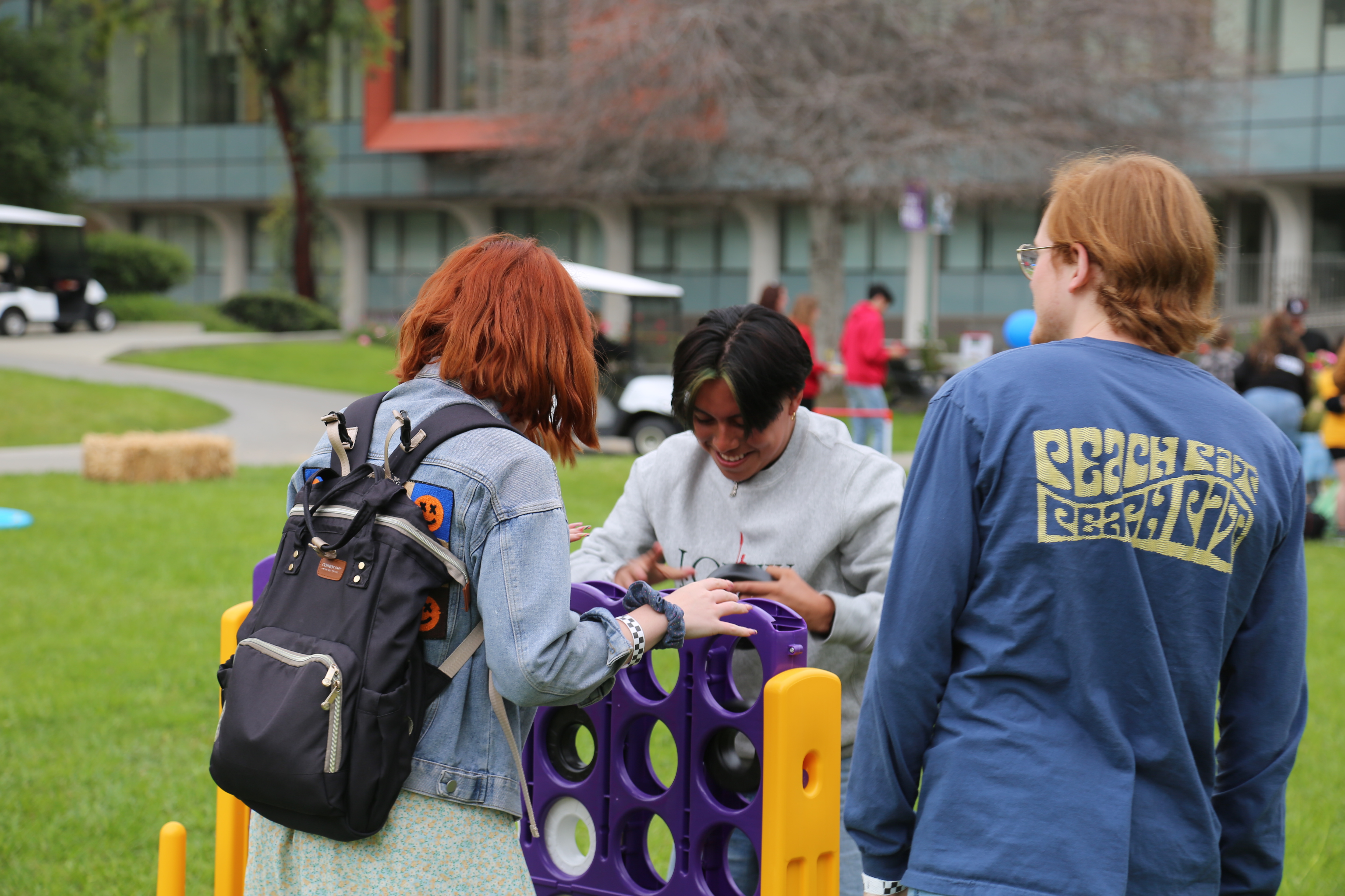 People play games at 2023’s Whitfest. This year’s Whitfest returns April 12. | Whittier College