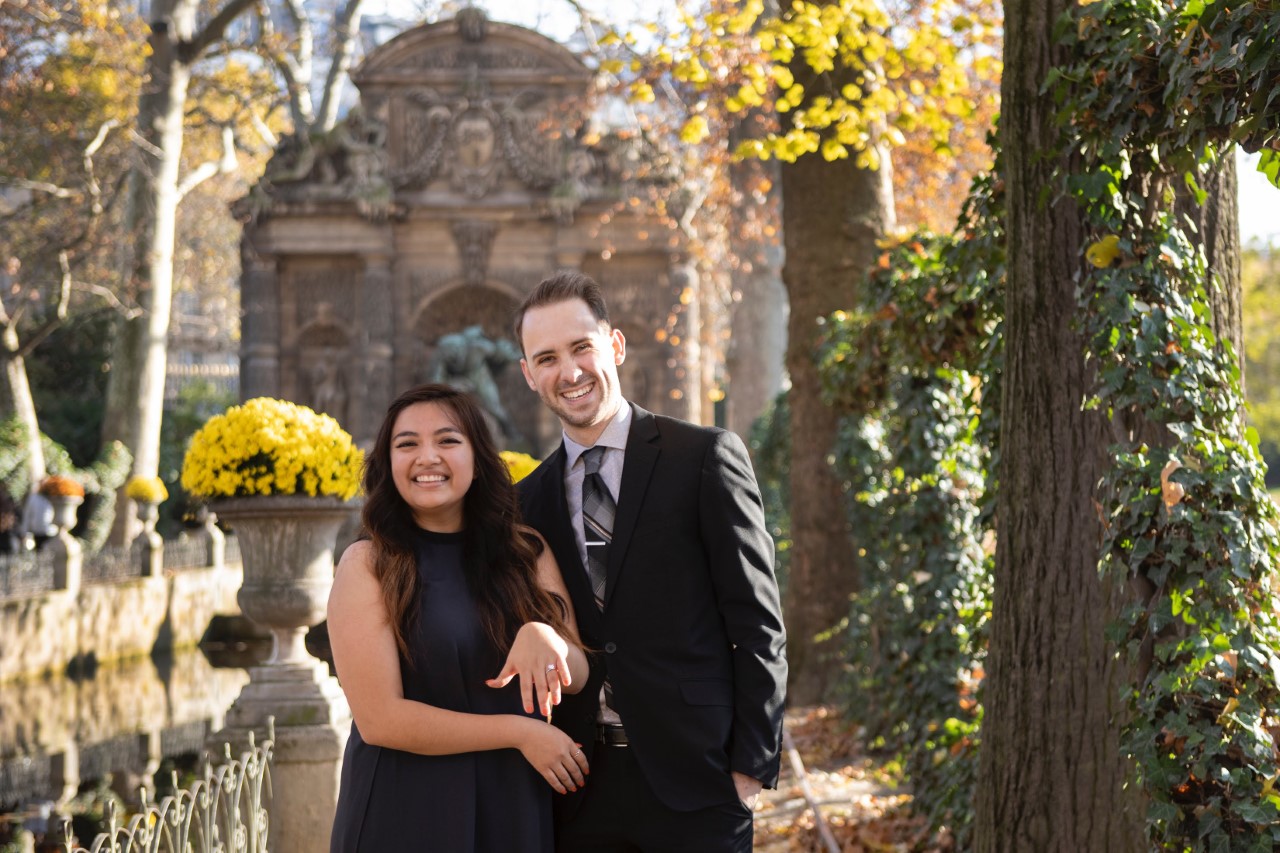 Ruth Barrera and Hunter Alexander