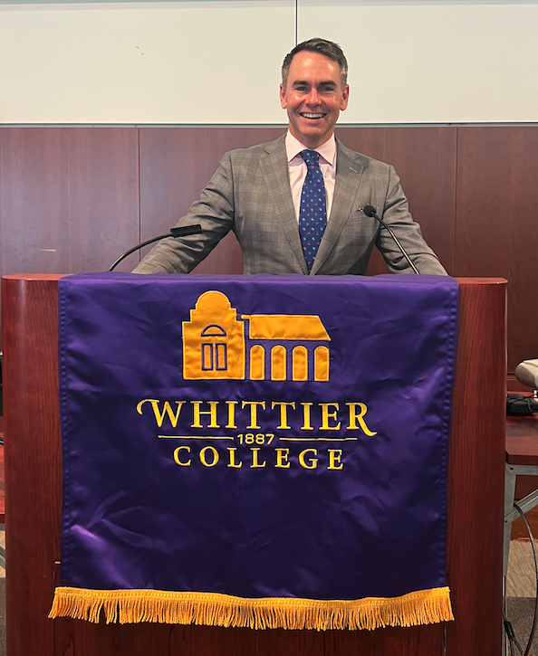 Jeffrey Cleveland at Whittier College