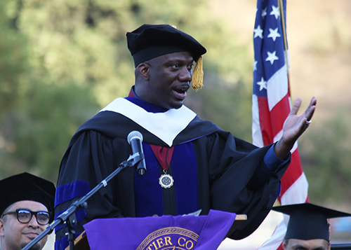 Shaun Harper at Whittier College 2022 Commencement