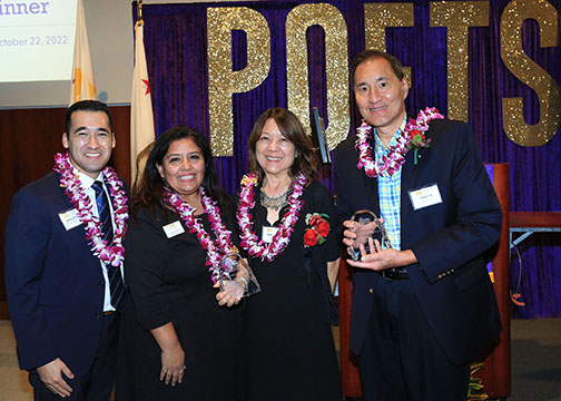 Robert Allarte, Ana Gutierrez, Maura Yee, and Steven Ai