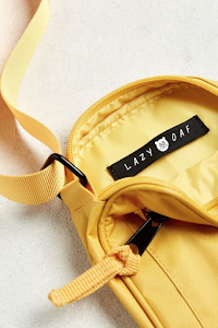 Yellow Lazy Oaf Backpack