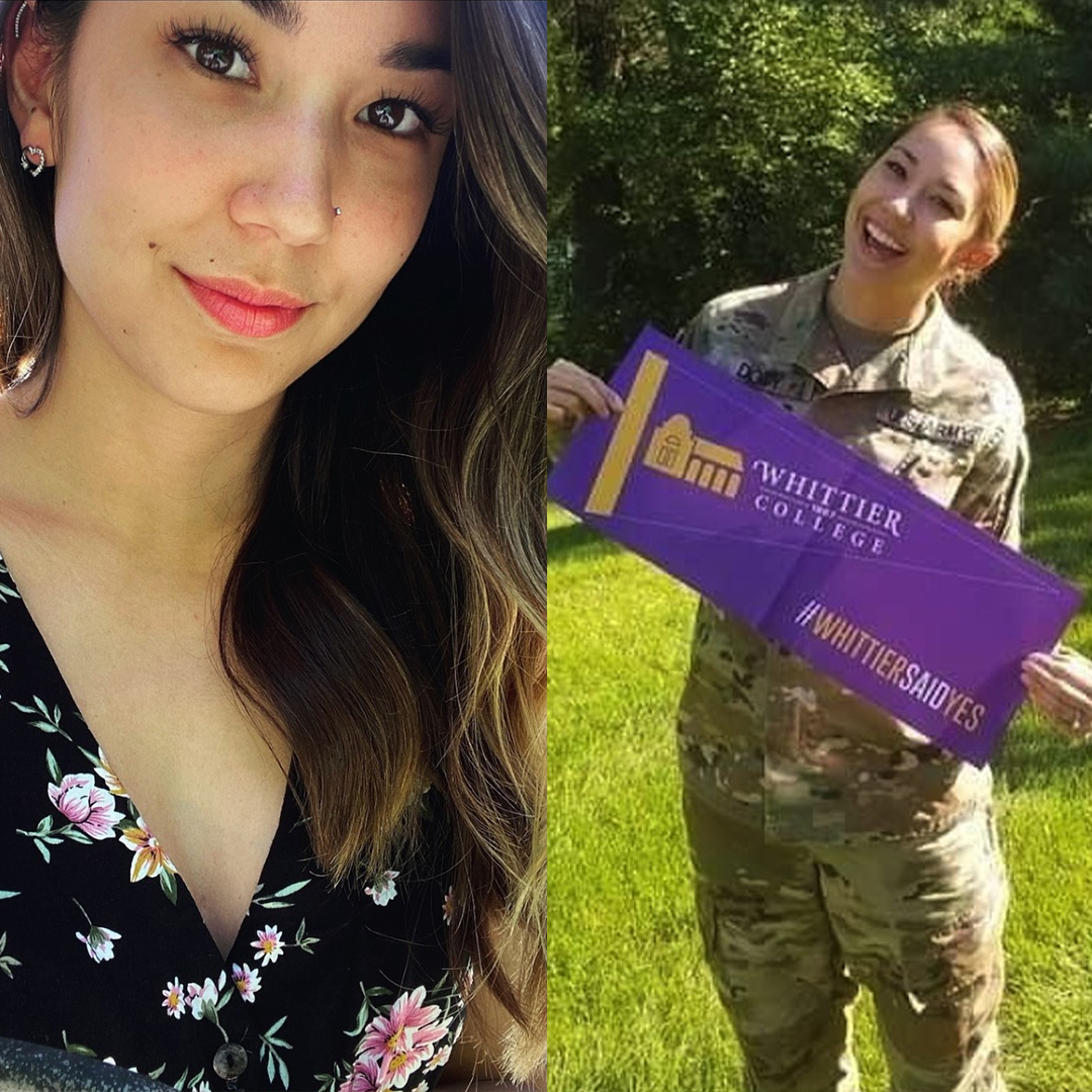 Student veteran Amber Doty '22