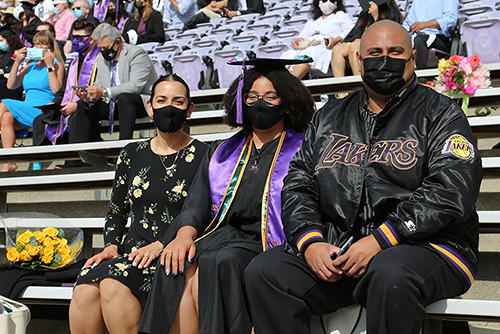 Family at commencement