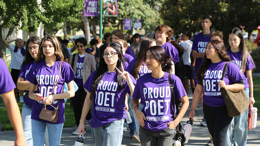 Students at Orientation