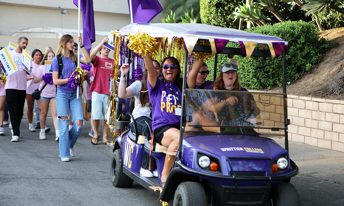 Parade of Poet athletes