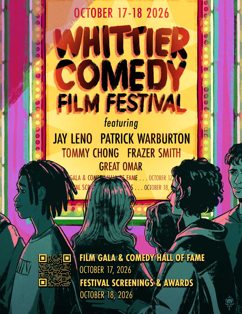 Whittier Comedy Film Festival poster