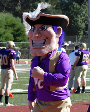 Whittier College's famous mascott Johny Poet!