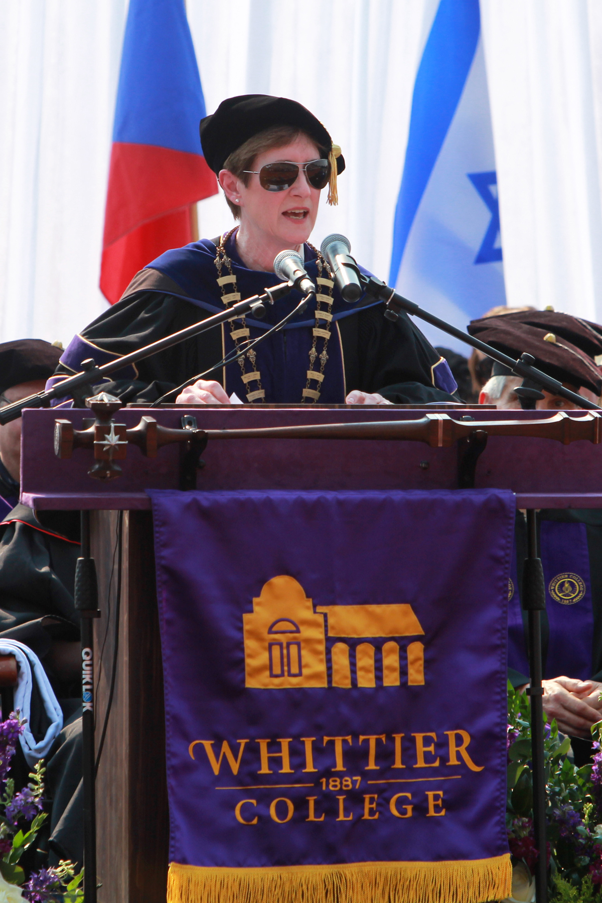 President Sharon Herzberger