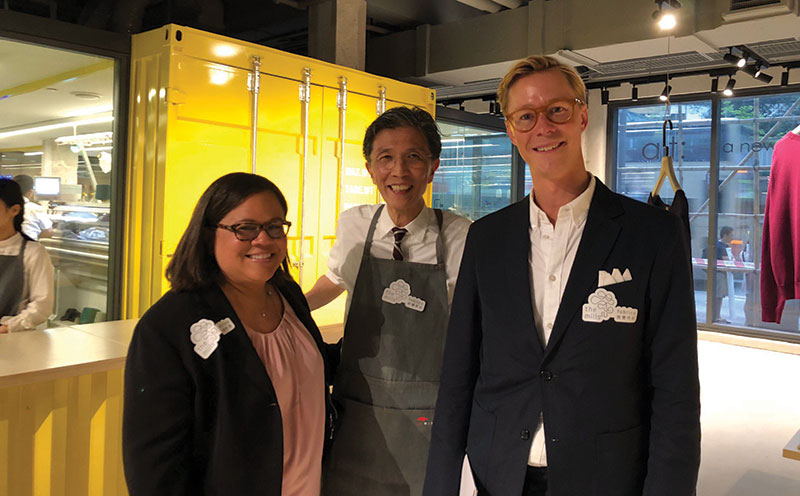 Linda Oubre, Edwin Keh, and Erik Bang