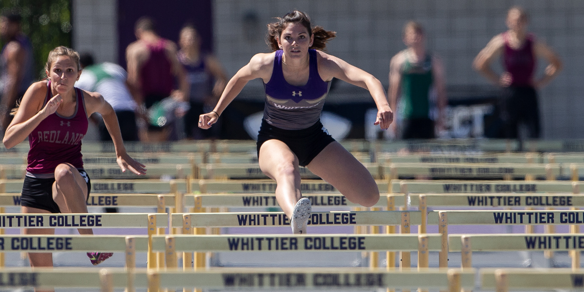 Female track runner