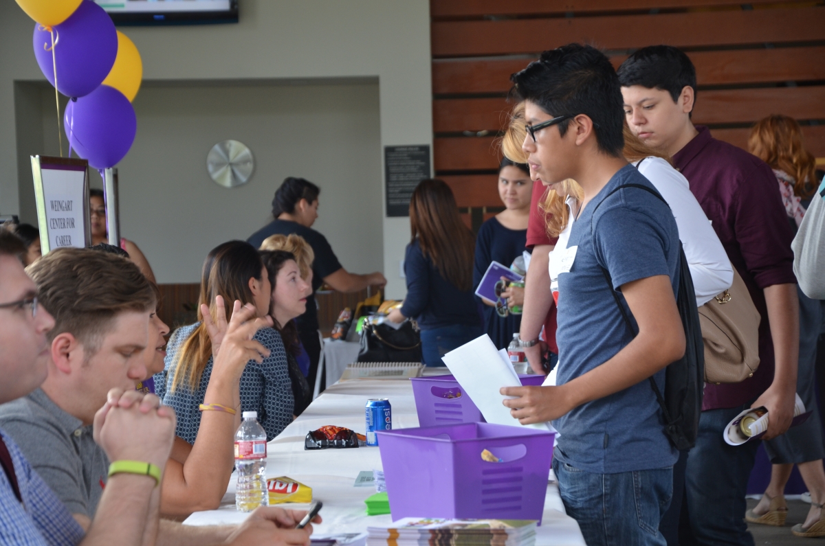 Student at Preview Day