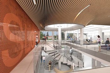 Science and Learning Center Lobby