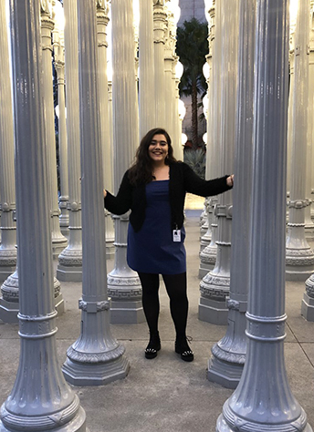 Danielle Pesqueira at LACMA