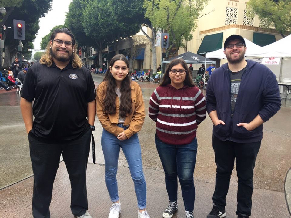 Film students in Uptown