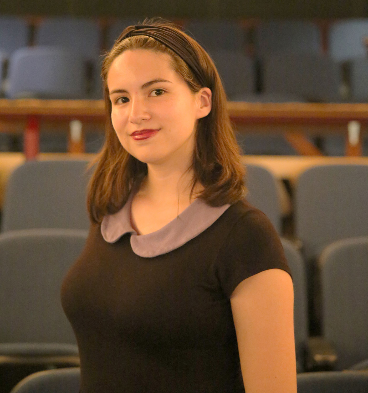 Theatre major Lauren Estrada