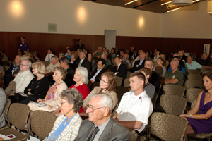 Lecture in Villalobos Hall