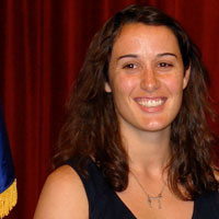 Political science alumna Erin Clancy.