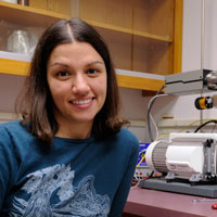 Physics and astronomy alumna Kalina Gospodinova