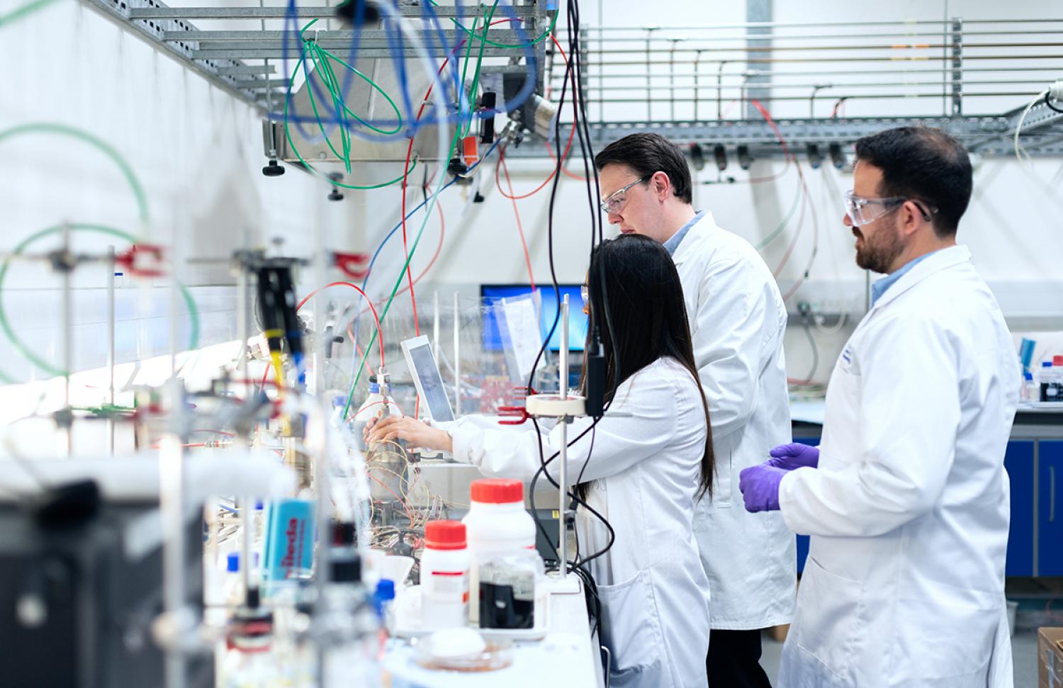 Chemistry in a lab