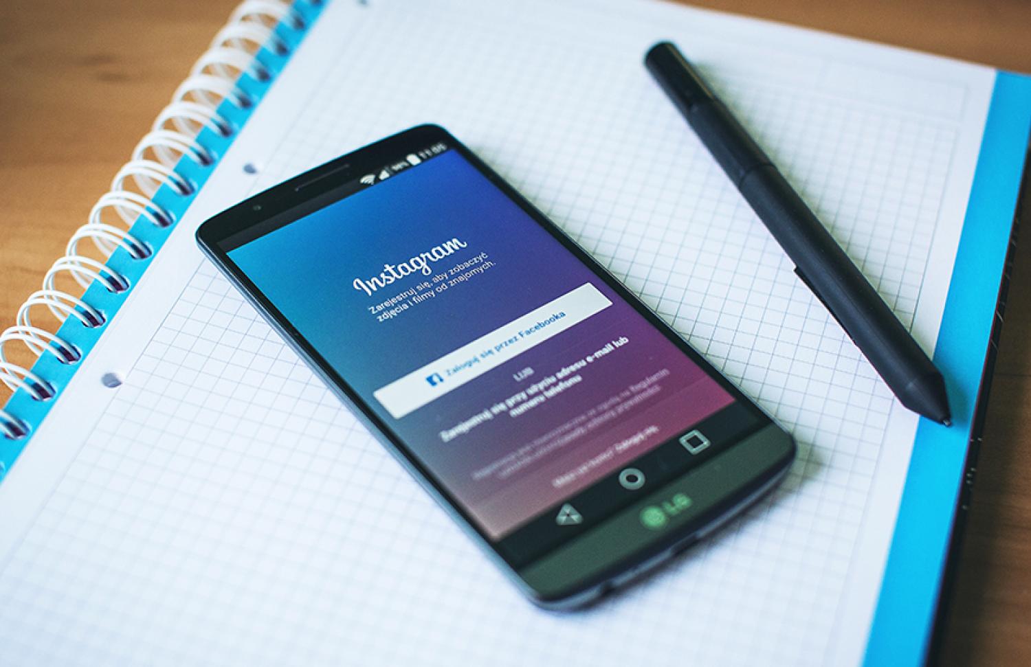smartphone and notebook
