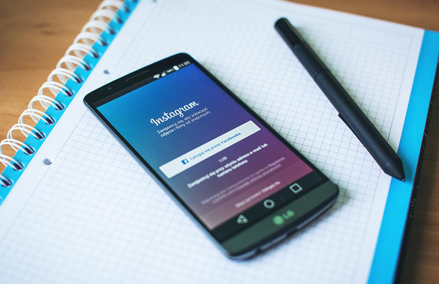 smartphone and notebook