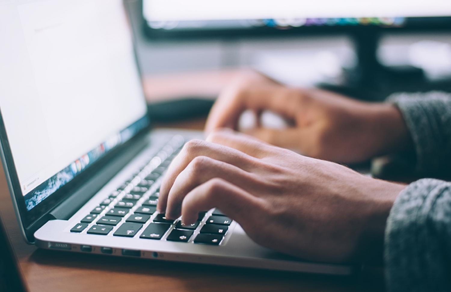 Learning at a laptop