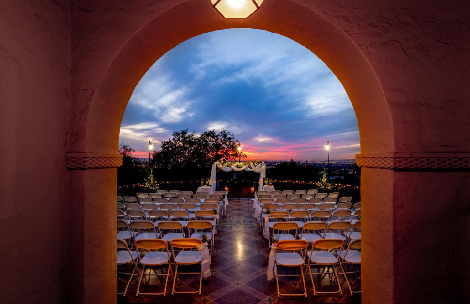 Wardman House at Sunset