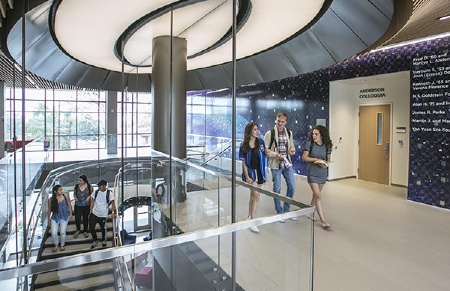 Students in Science & Learning Center