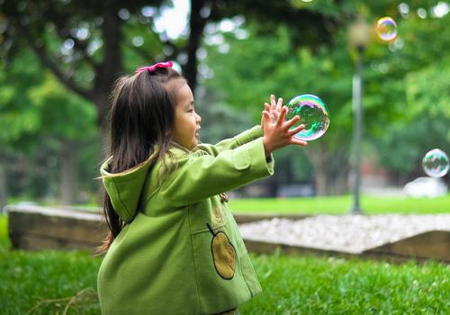 Child playing