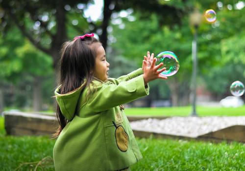 Child playing