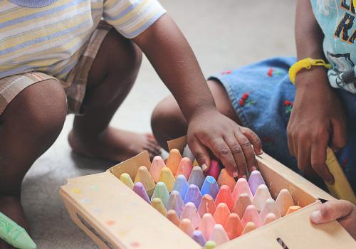 Children playing