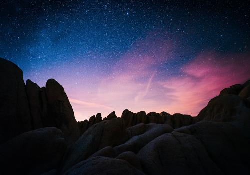 Desert and space