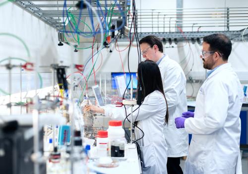 Chemistry in a lab
