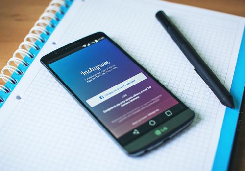 smartphone and notebook